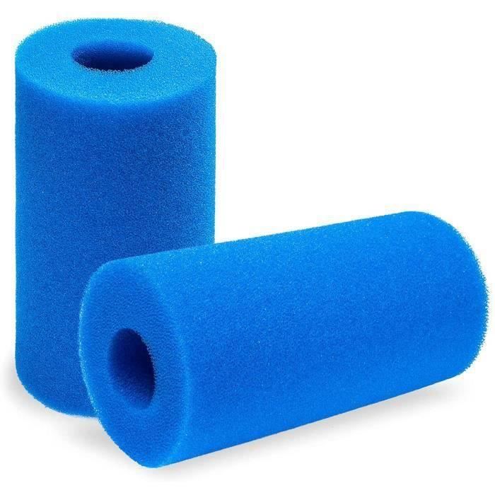 Éponge Filtrante Type A, Cartouche de Filtre en Mousse, Mousse pour Filtre Piscine Réutilisables et Lavables Filtre en Mousse pour S