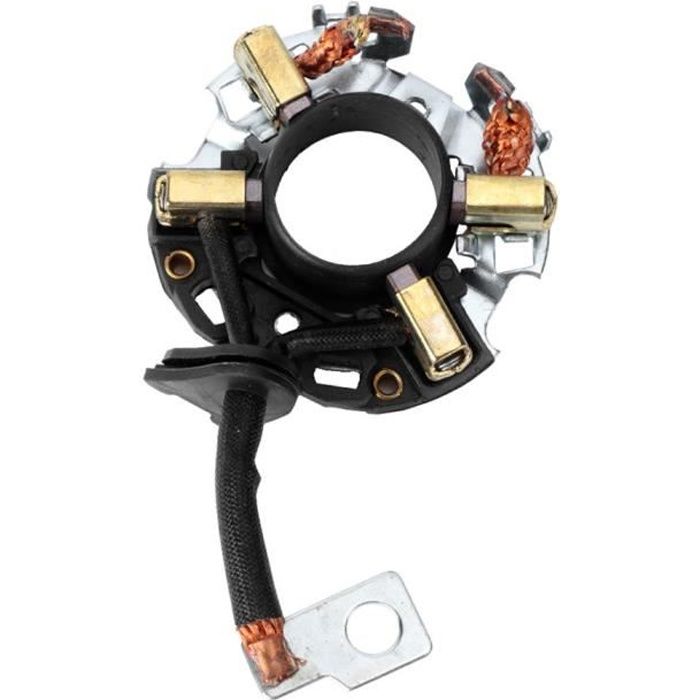 Drfeify porte-balais de charbon de démarreur Support de brosse en carbone pour démarreur de voiture adapté pour Bosch Fit pour