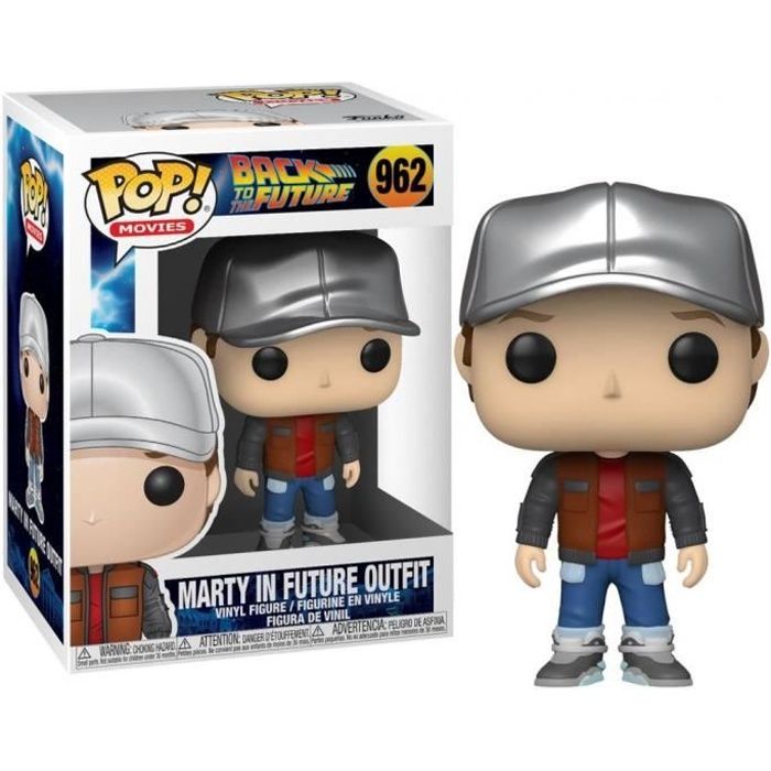 Figurine BACK TO THE FUTURE - Bobble Head POP N° 962 - Marty in Future Outfit