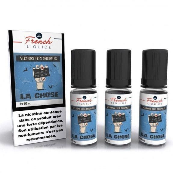 E-LIQUIDE LE FRENCH LIQUIDE LA CHOSE,10 ml X3 - taux de nicotine:3
