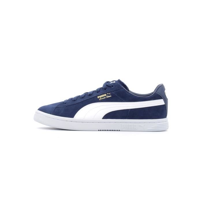Baskets basses Puma Court Star FS coloris Peacoat - Puma White