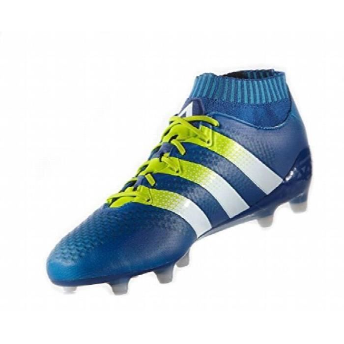 Chaussures De Running ADIDAS KFM66 Ace 16,1 Primeknit fg / ag Crampons - Bleu Taille-46