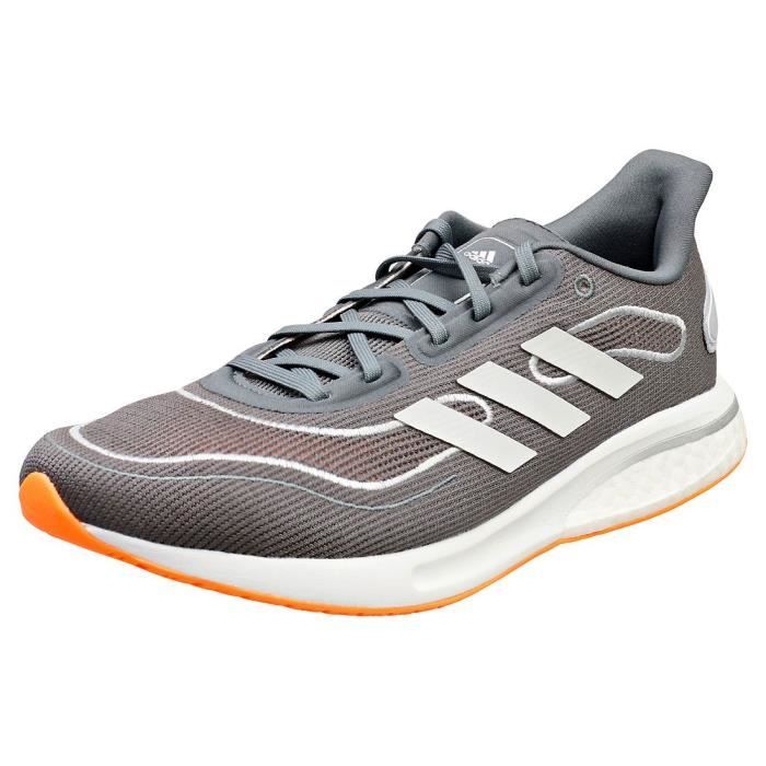Baskets - adidas - SUPERNOVA M - Homme - gris Blanc