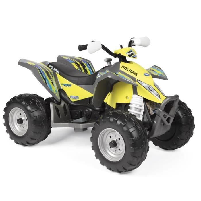 PEG PEREGO Quad Electrique Polaris Outlaw Citrus