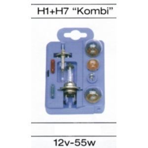 ampoule H1+H7 ''Kombi''