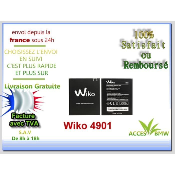 Originale Batterie Wiko 4901 Pour Tommy 2