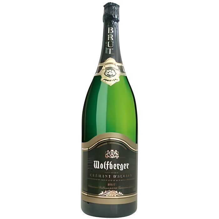Wolfberger crémant d'alsace, brut, jeroboam 3 l