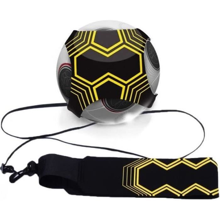 MM09749-Football d'Entraînement Ceinture,Ballon de Football d'Entraînement avec élastique Ceinture d'entraînement pour Enfant et A