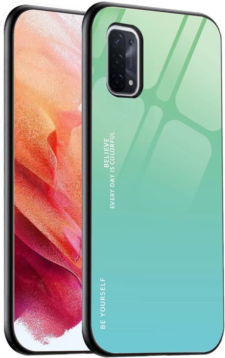 ESTH® Custodia per Oppo A74 5G/A54 5G con Custodia per Fotocamera Scorrevole e Supporto ad Anello [Cover Paraurti Compatibile con Supporto Magnetico per Auto], Nero