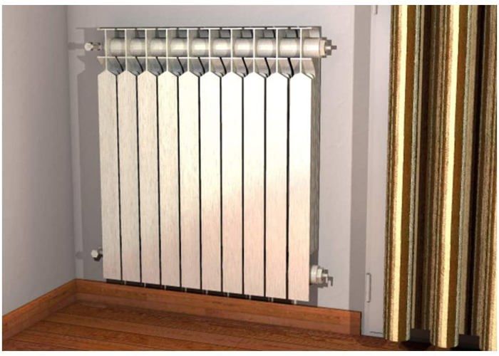 Fischer - 501096 - Etagere pour radiateur radiateur en aluminium pour pleins et semi-pleins 1 piece par paquet Fischer - 501096 - Etagere pour radiateur radiateur en aluminium pour pleins et semi-pleins 1 piece par paquet
