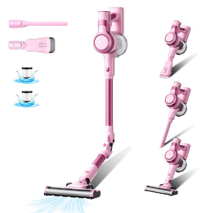 Aspirateur balai sans fil - STANEW - 33Kpa - 320W - 40 min autonomie - HEPA 3 couches