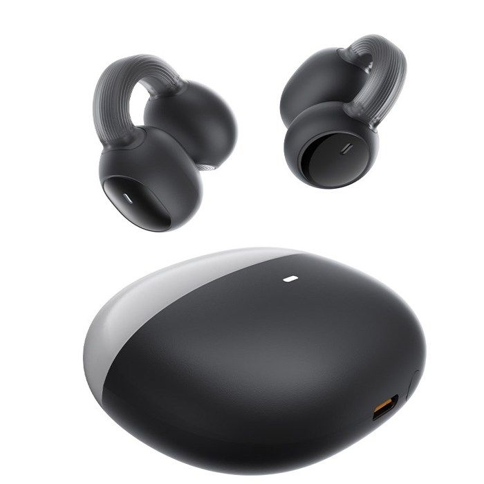 Casque True Wireless - BASEUS - AirGo 1 Ring - Bluetooth - Résistant à la transpiration - Noir