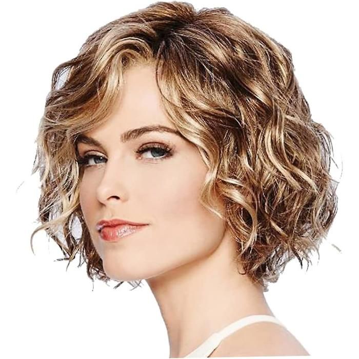 Perruque Longue Couleur Gingembre Pour Femmes - Synthétique, Effet Naturel Et Couches, Taille Unique