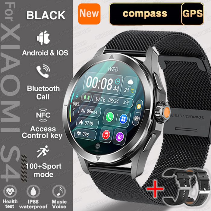 Montre intelligente avec traqueur GPS et appel Bluetooth. - Test et Avis
