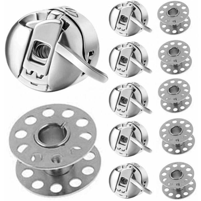 Boîtier De Canette Vhbw Compatible Pfaff 204-209 - Pièce De Rechange Métal Pour Machine à Coudre - 5