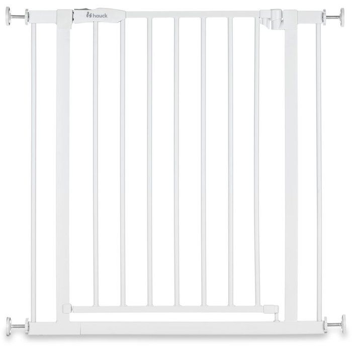 Barrière de securité enfant - De 75 à 80 cm - HAUCK - Open N Stop 2 - Blanc
