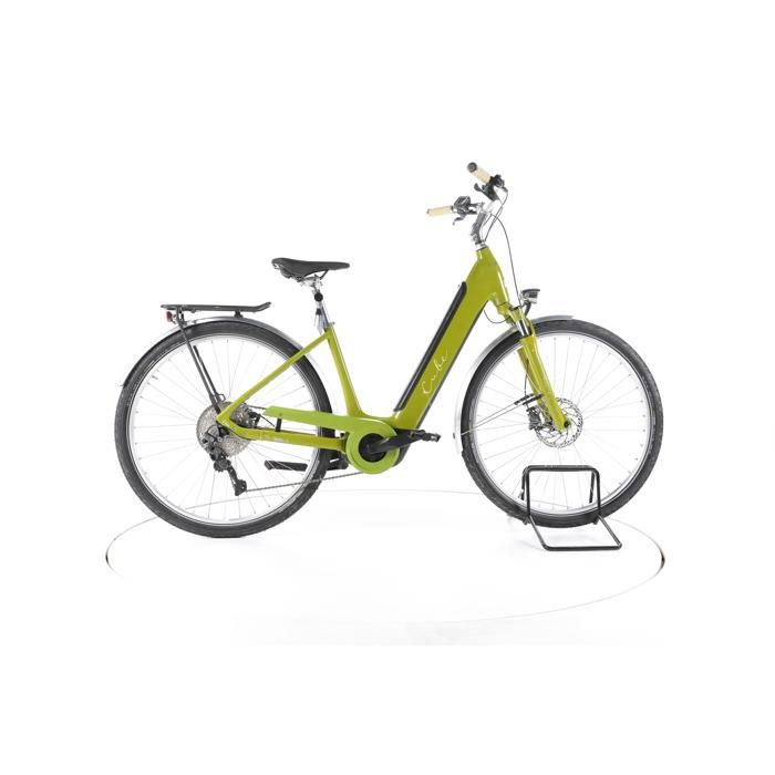Vélo électrique - Cube Ella Ride Hybrid - vert - Vélo électrique de trekking - Bosch 500 Wh Reconditionné - Cube