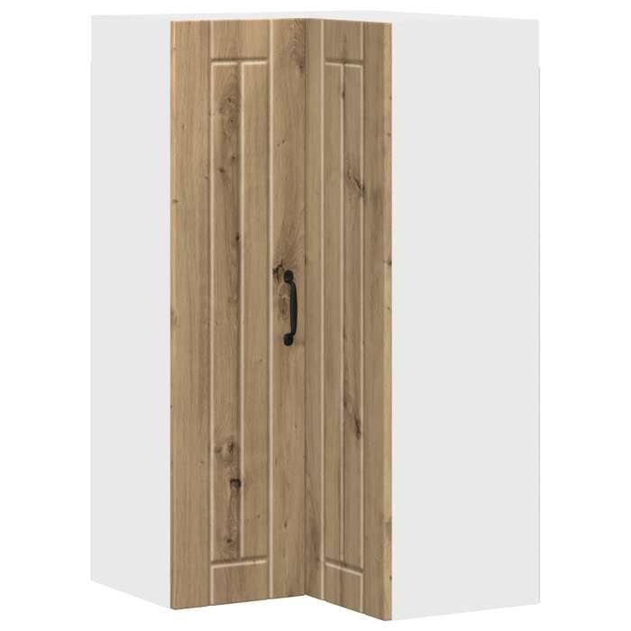 En solde Buffet de cuisine( 1 pc) Meuble bas/Armoire rangement Chêne artisanal 57x57x100 cm A1898