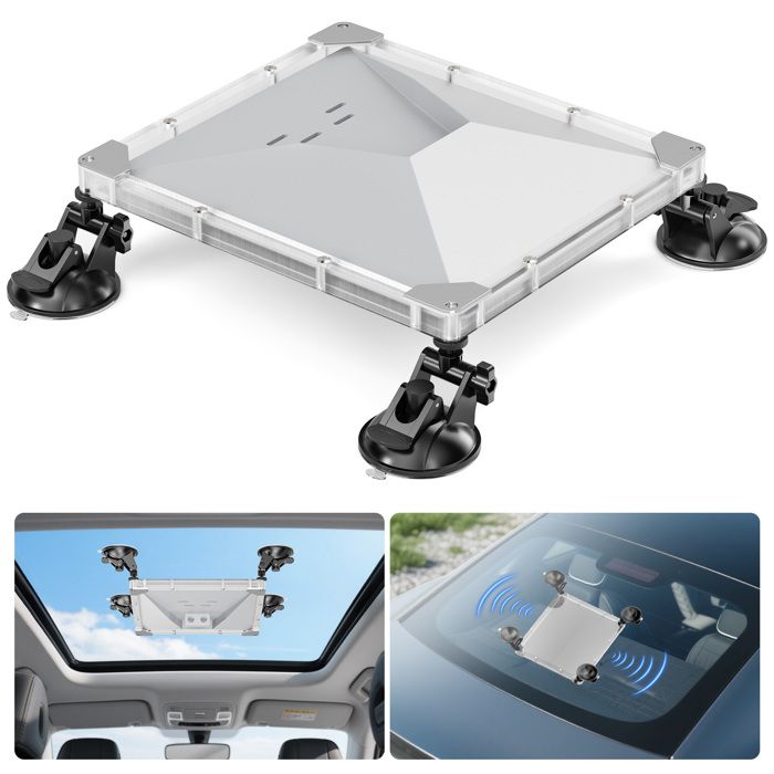 Support Toit EDUP HOME Pour Starlink Mini – Fixation Camping-car, Bateau, Véhicule, Rails