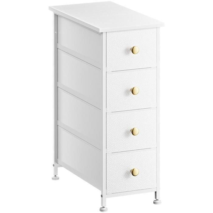 ViYi.Rectangulaire de Casiers Tiroirs - Caissons De Rangement de Blanc - Enfilade H 72.5cm - Scandinave - Moderne