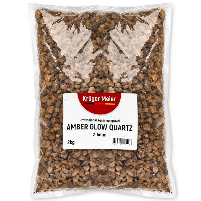 Gravier daquarium quartz substrat décoratif naturel 2-5 mm 2 kg