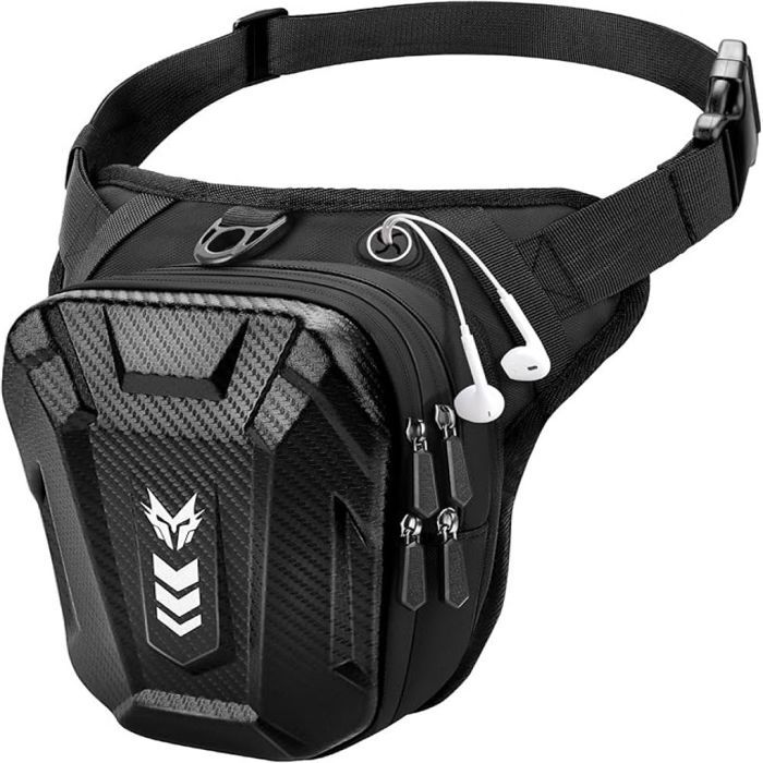 Sacoche de jambe pour cyclisme transfrontalier sac bandoulière rigide et étanche pour moto sac à d ACCESSOIRES FABRICATION MAISON