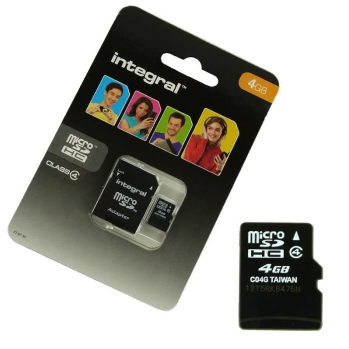 dorigine pour Samsung Galaxy core prime classe 4 Kingston carte mémoire microsd sdhc 8 go 
