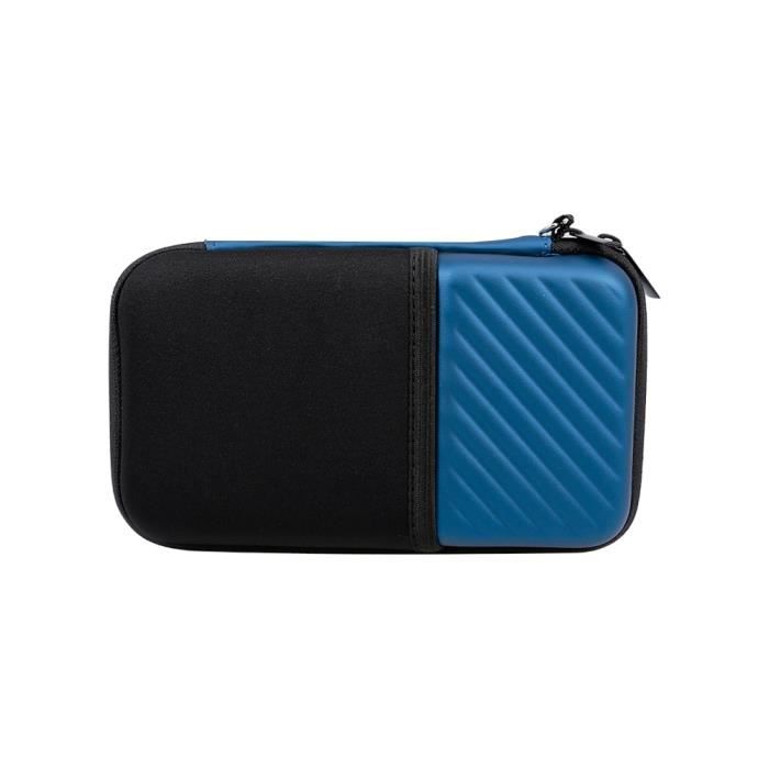 Bleu - Sac de rangement pour disque dur, sacoche de transport Portable EVA  antichoc pour câbles de disque dur
