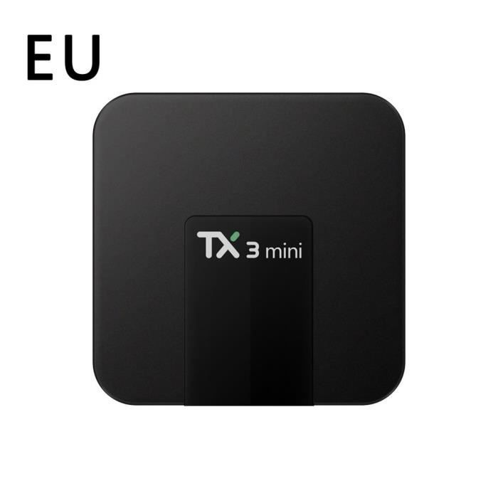 Boîtier Smart IP TV H96 Max 1Go/8Go - Décodeur Android 4K WiFi - Google Youtube