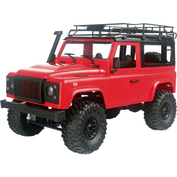 Voiture télécommandée - AMEWI - Amewi Geländewagen Crawler 22374 - Rouge - Noir - 4 roues motrices