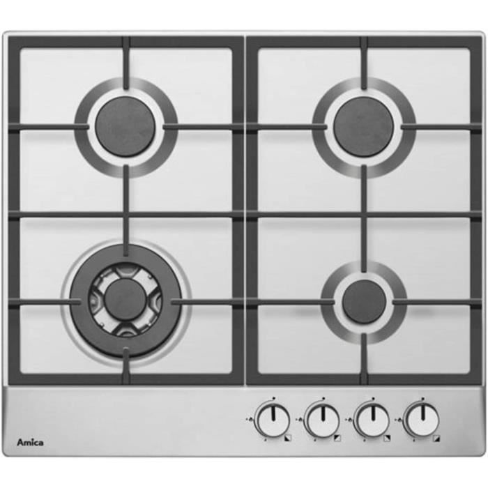 Amica Plaque de cuisson a gaz (20959) Cdiscount Electroménager