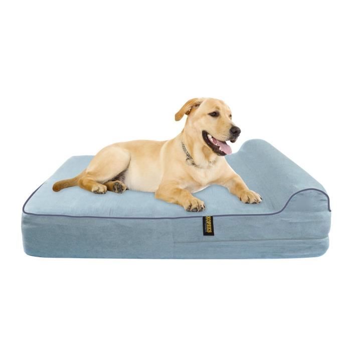 Lit coussin pour chien KOPEKS XL Plus Grand matelas mémoire de forme