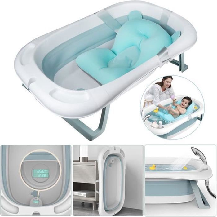 Star Ibaby Baignoire Pliable Bébé, Baignoire Bebe sur Pied avec