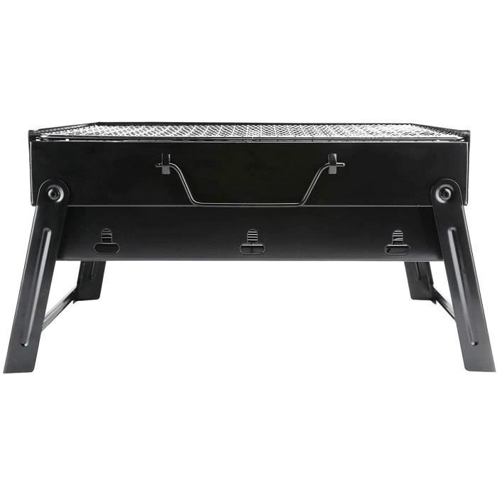 Barbecue,Foyer à mailles chauffantes pliable en acier inoxydable T1