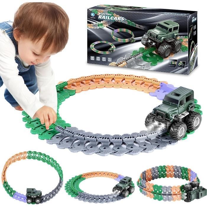 Circuit Voiture Jouet Pour Enfant Diy Sans Gravité Pendant Circuit
