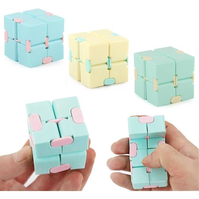 JOUET ANTI-STRESS, Rouge--Cube magique rotatif pour adulte et enfant, boule  ronde coulissante, jouets anti stress, jeu'intelligence - Cdiscount Jeux -  Jouets