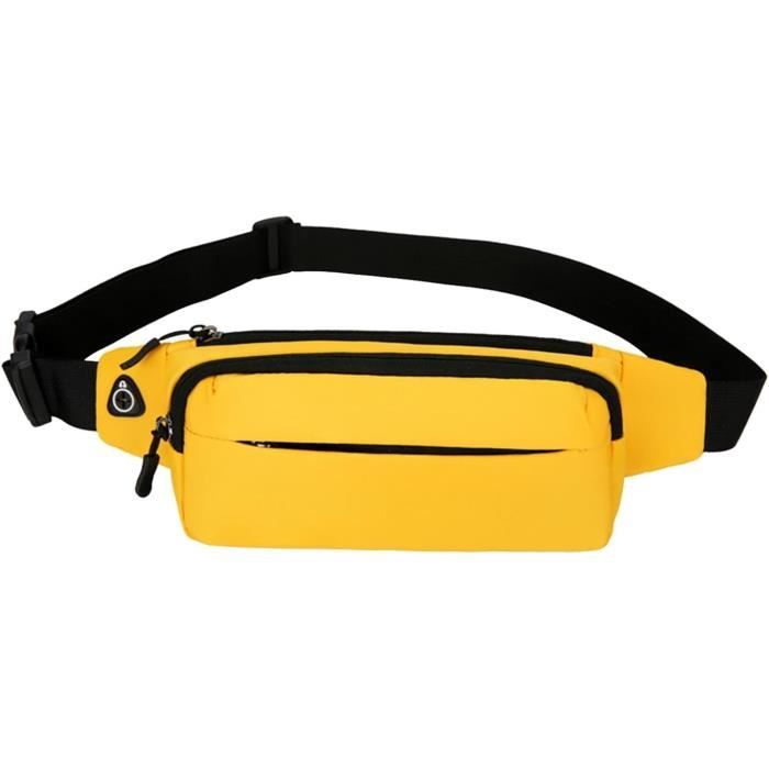 Sac Banane Unisexe Réglable – Sport, Rando, Voyage – Tissu Oxford Imperméable