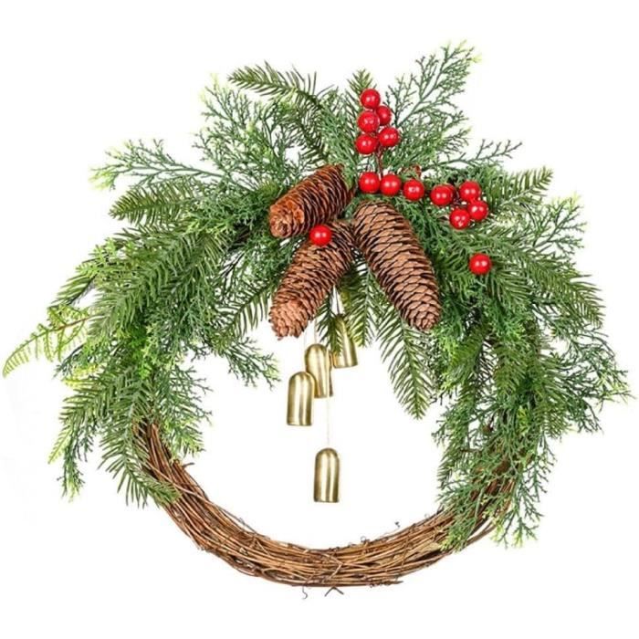 Boucles D'oreilles Noël - Décoration Couronne, Guirlande, Cloche - Multicolore - Neuf Avec étiquettes - Fabriqué En France