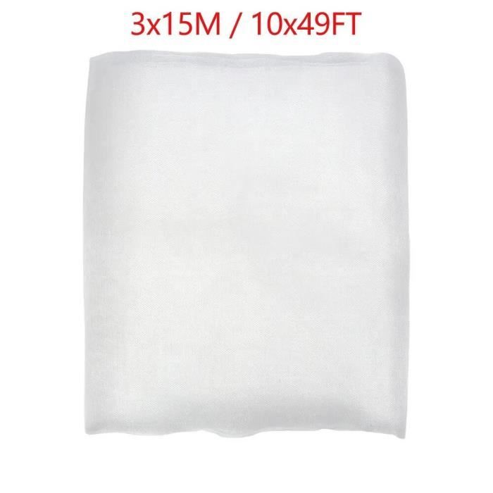 Filet Anti-insectes 3x15m - Protection Jardin Pour Légumes Et Fruits