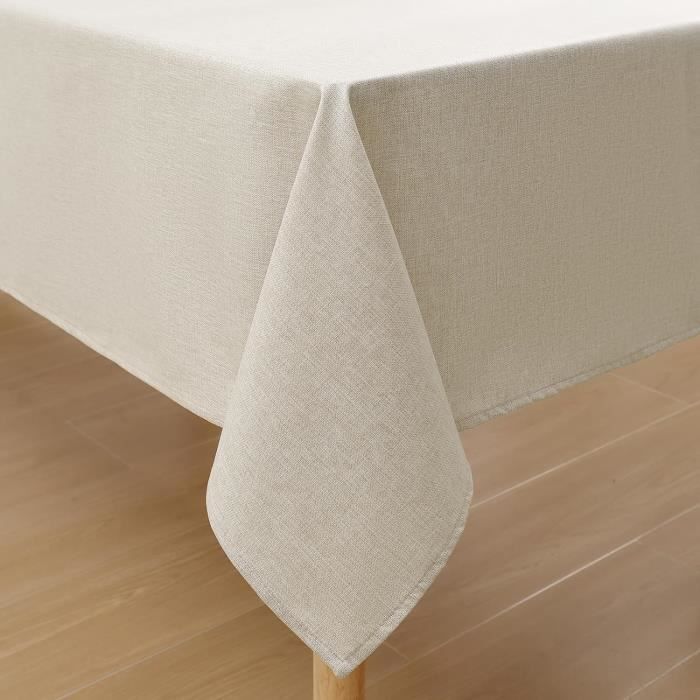 Protège-table Sous Nappe 140x190 Cm – Imperméable, Antichoc, Anti-taches – épaisseur 2,2 Mm