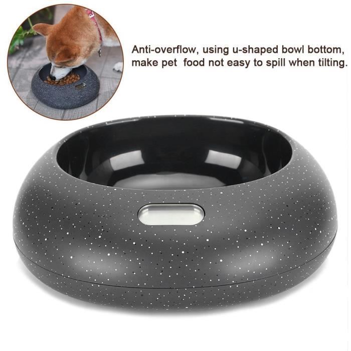 Bol De Pesee Intelligent Pour Animaux Gamelles De Chiens Anti Debordement Lavable Pour Chats Bleu Marin Cdiscount Pret A Porter