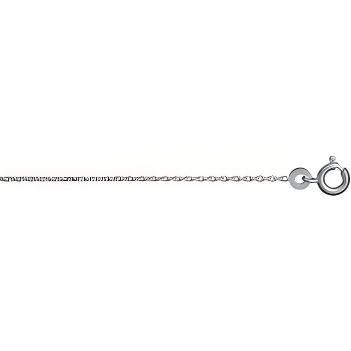 Chaine Homme Argent 925 50cm 1mm Maille Forcat Cdiscount
