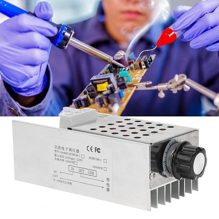 Régulateur de tension électronique à commande numérique SCR, variateur de vitesse, Thermostat Régulateur de tension électronique à commande numérique SCR, variateur de vitesse, Thermostat