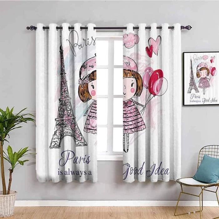 Rideau Occultant Chambre Fille | Ombre Interieur