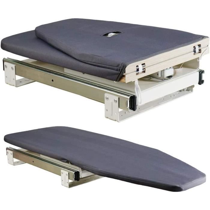 Emuca Planche à Repasser Pliable pour Tiroir Coulissant, Table de Emuca Planche à Repasser Pliable pour Tiroir Coulissant, Table de