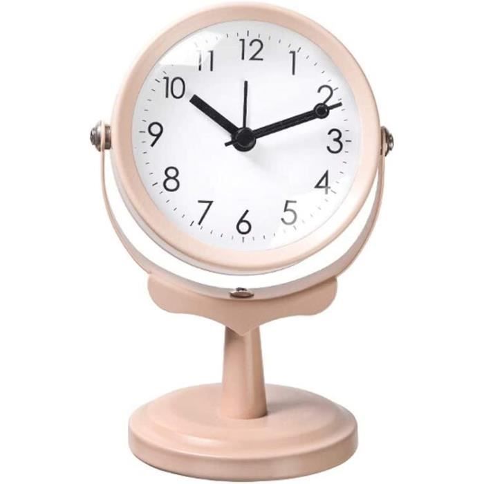 Lot De 2 Horloges Numériques Transparentes Avec Alarme - Design Moderne Bureau Et Table De Nuit