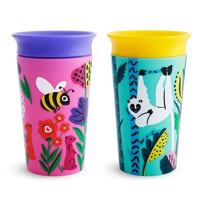 Munchkin Tasse Miracle 360 Abeille Lemurien Cdiscount Puericulture Eveil Bebe