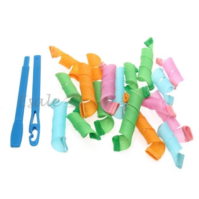 Lot De 3 Rouleaux à Cheveux 7x3.6 Cm - Bigoudis Pour Boucles, Permanente Ou Coiffure