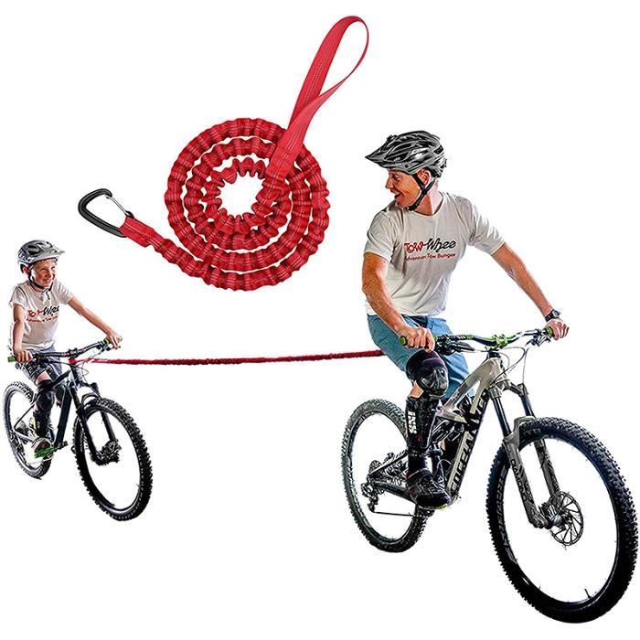 Corde De Remorquage Pour Vélo 2,5 M – Noir, Sangle De Traction Robuste En PP