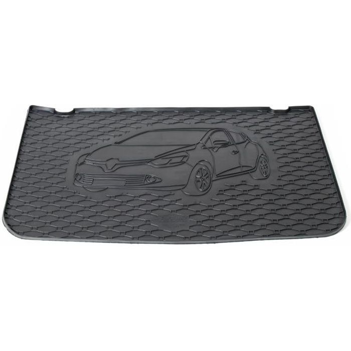 Tapis Caoutchouc 3D Et Coffre Pour Renault Clio 4 (2012-2019) - Bord Haut 5cm